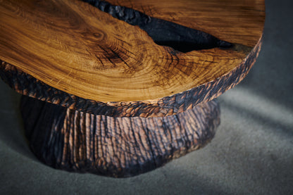 Ąžuolinis staliukas „Žemė“