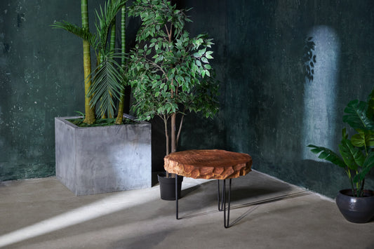 Ąžuolinis staliukas „Kraštas“