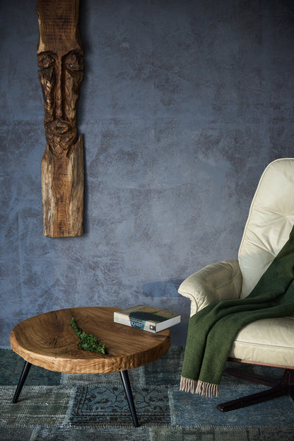 Apvalus kavos staliukas