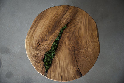 Apvalus kavos staliukas