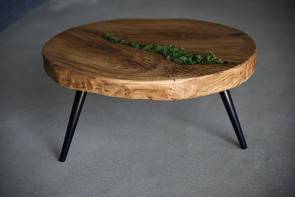 Apvalus kavos staliukas