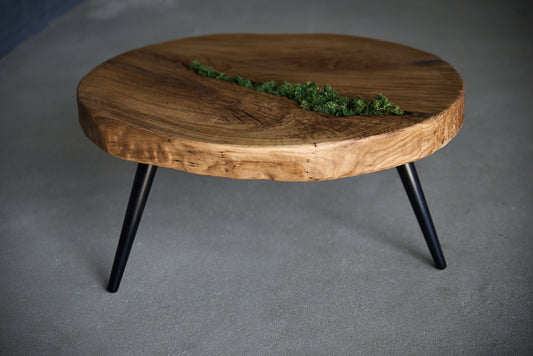 Apvalus kavos staliukas