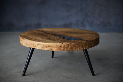 Apvalus kavos staliukas