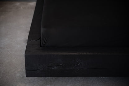 Wabi-Sabi ąžuolinė lova „Kuro“