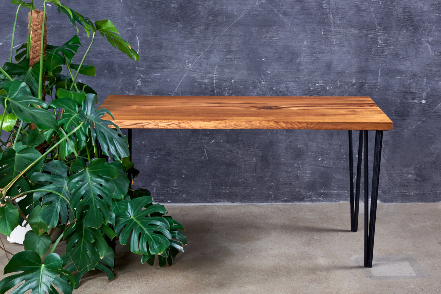 Ąžuolinis darbo / valgomojo stalas