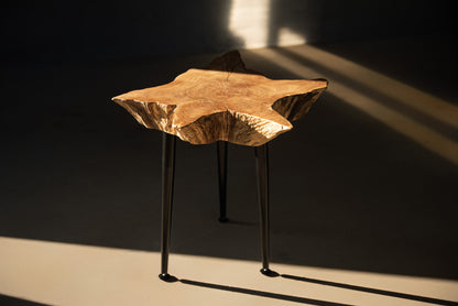 Ąžuolinis kavos staliukas "Jūros žvaigždė"