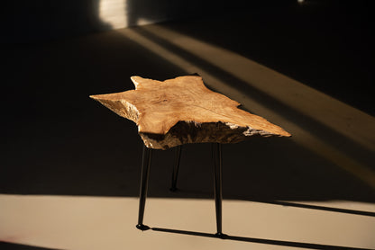 Ąžuolinis kavos staliukas "Jūros žvaigždė"