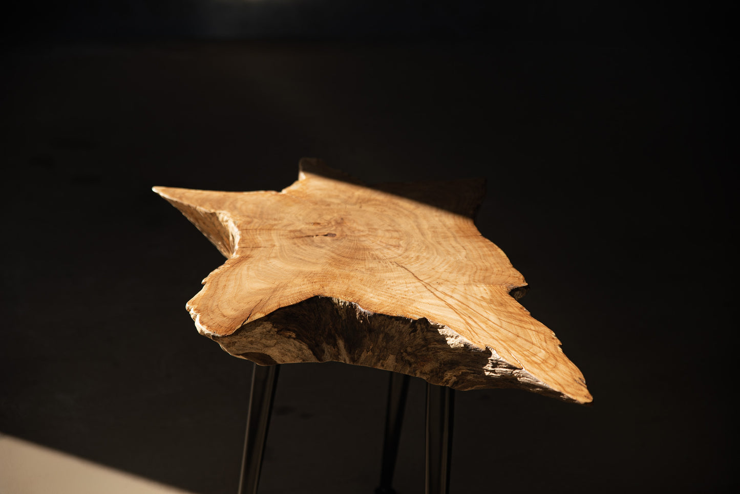 Ąžuolinis kavos staliukas "Jūros žvaigždė"