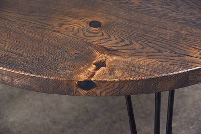 Ąžuolinis valgomojo stalas